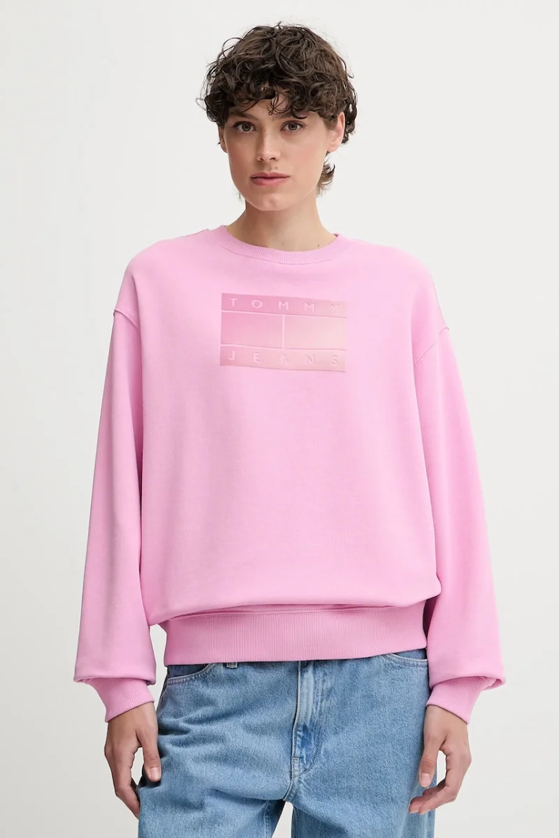 Tommy Jeans hanorac de bumbac