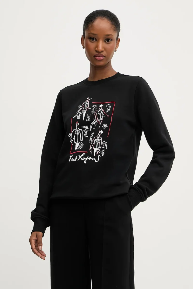Karl Lagerfeld hanorac de bumbac KARL SERIES