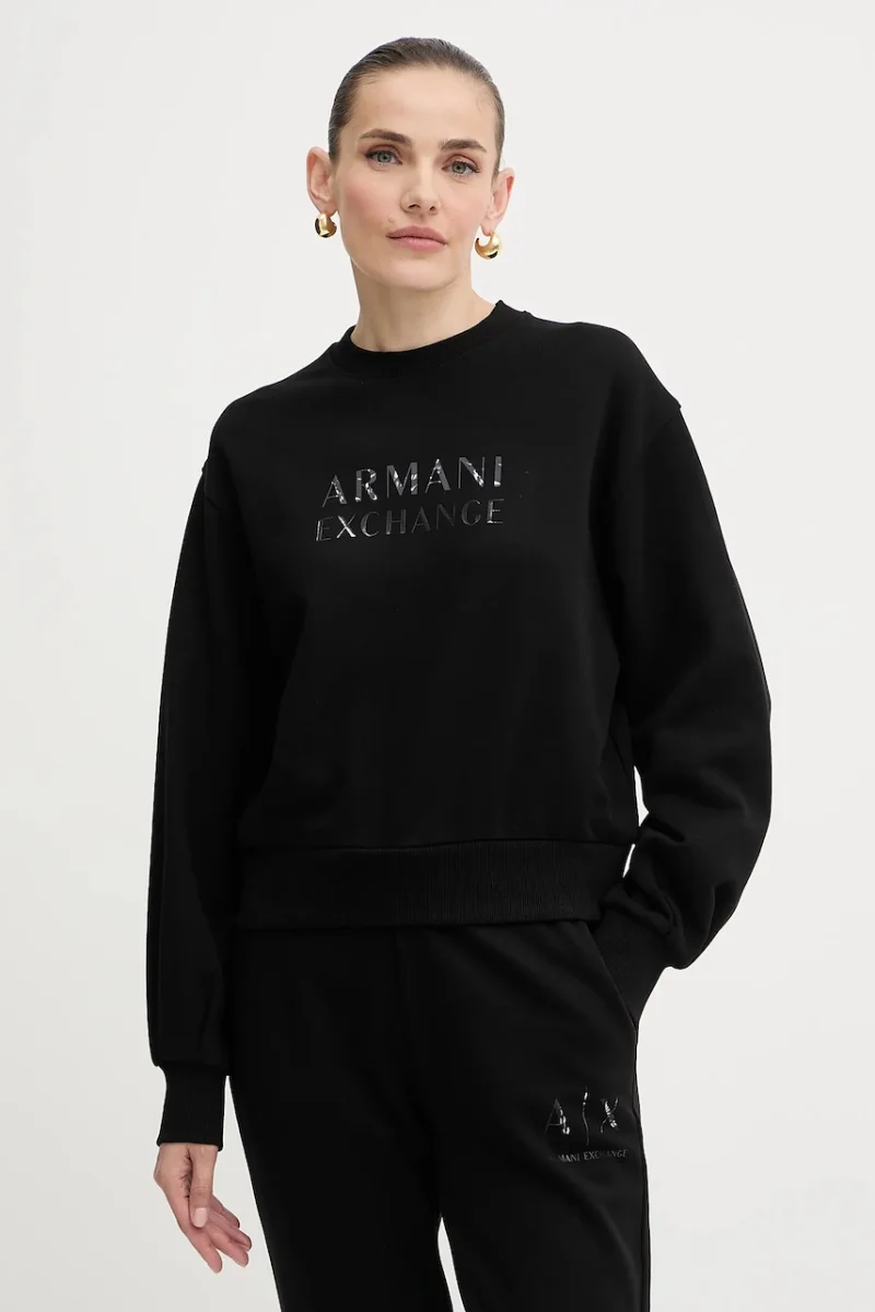 Armani Exchange hanorac de bumbac