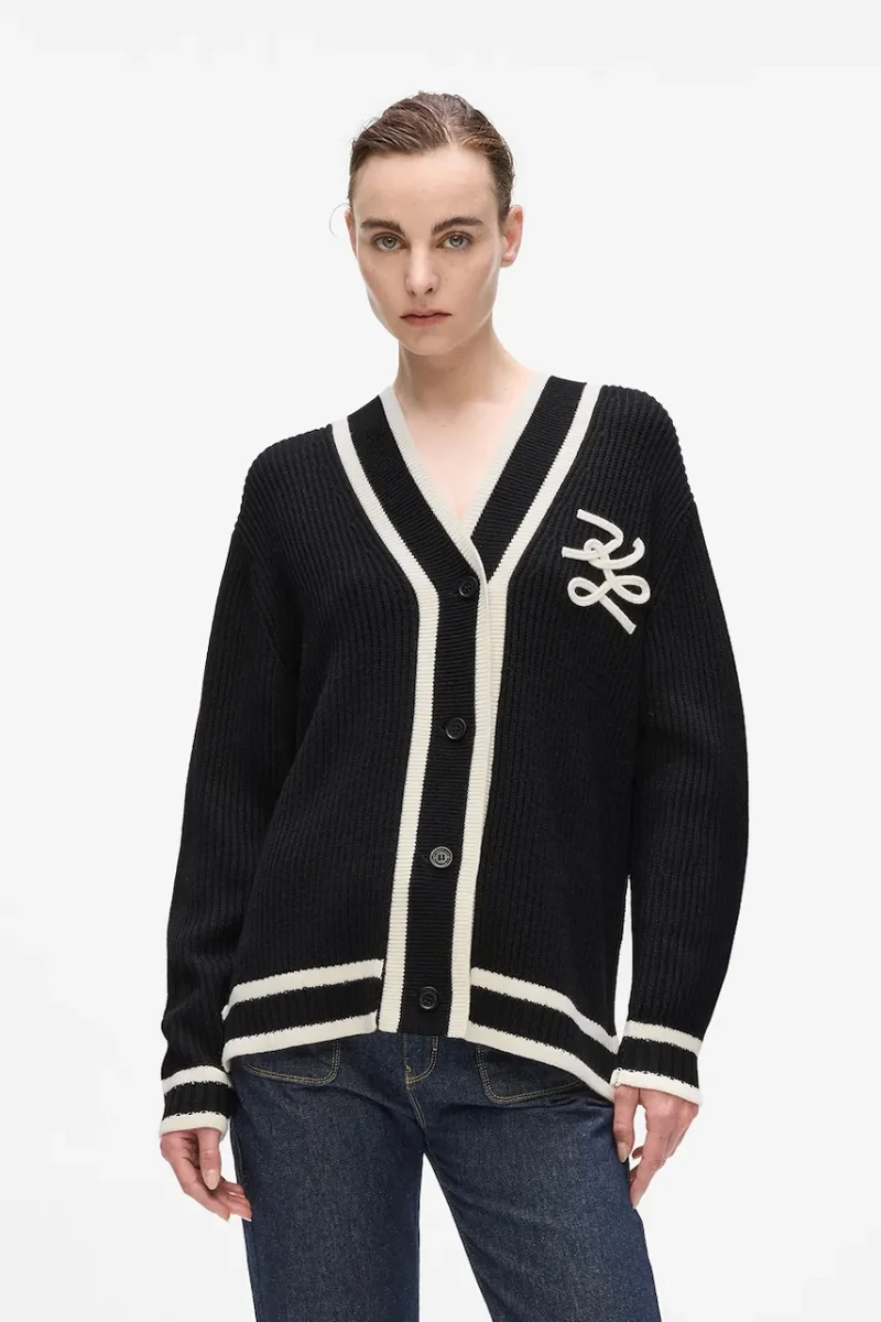 Karl Lagerfeld cardigan cu lână