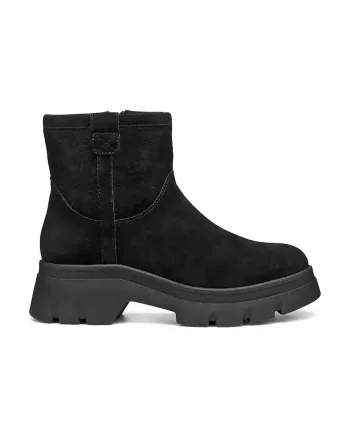 Geox cizme din piele întoarsă D PLUETTE