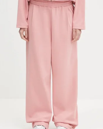Pangaia pantaloni de trening DNA Double Jersey Pleated Trousers