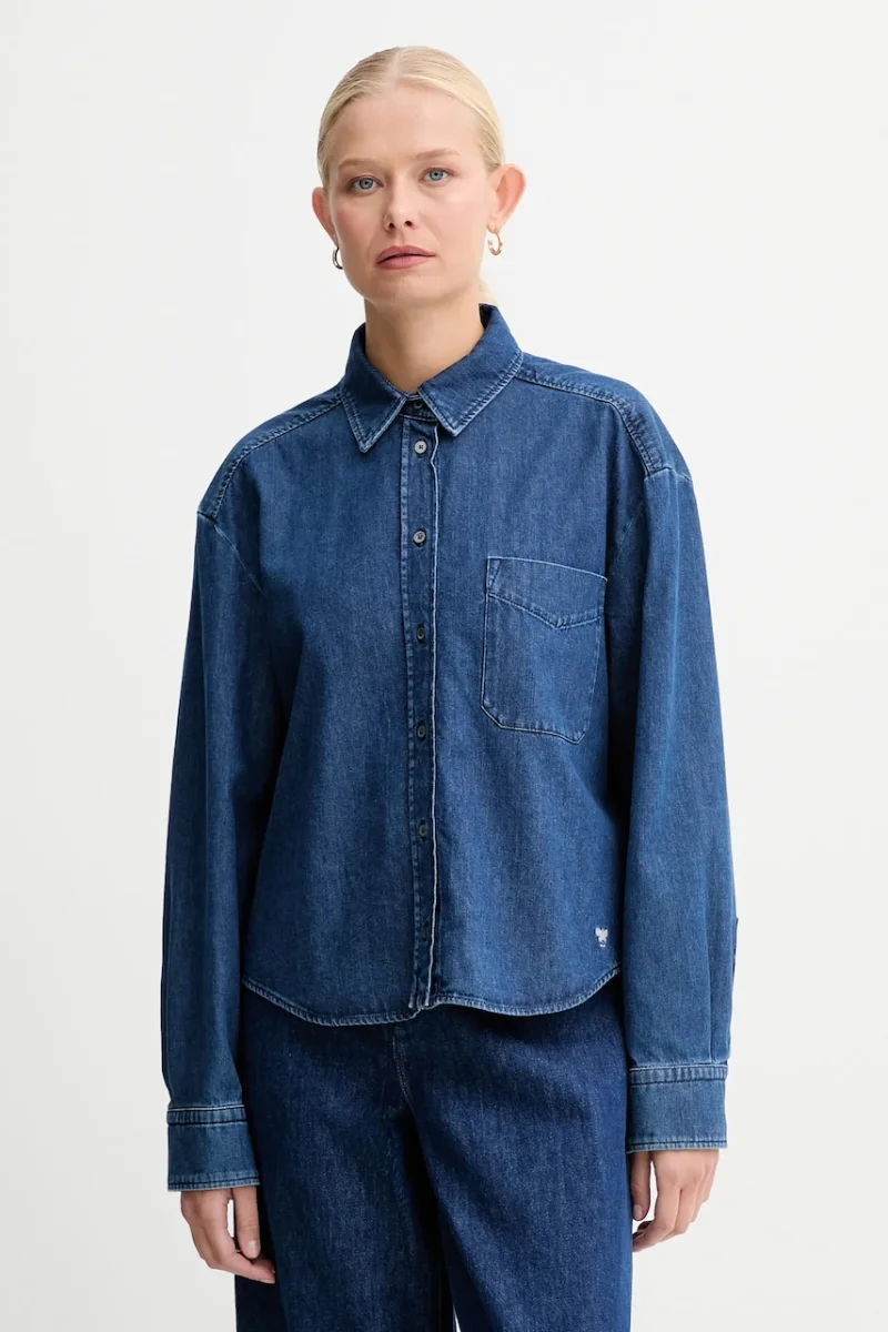 Weekend Max Mara cămașă jeans OBBIA