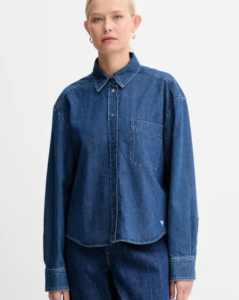 Weekend Max Mara cămașă jeans OBBIA