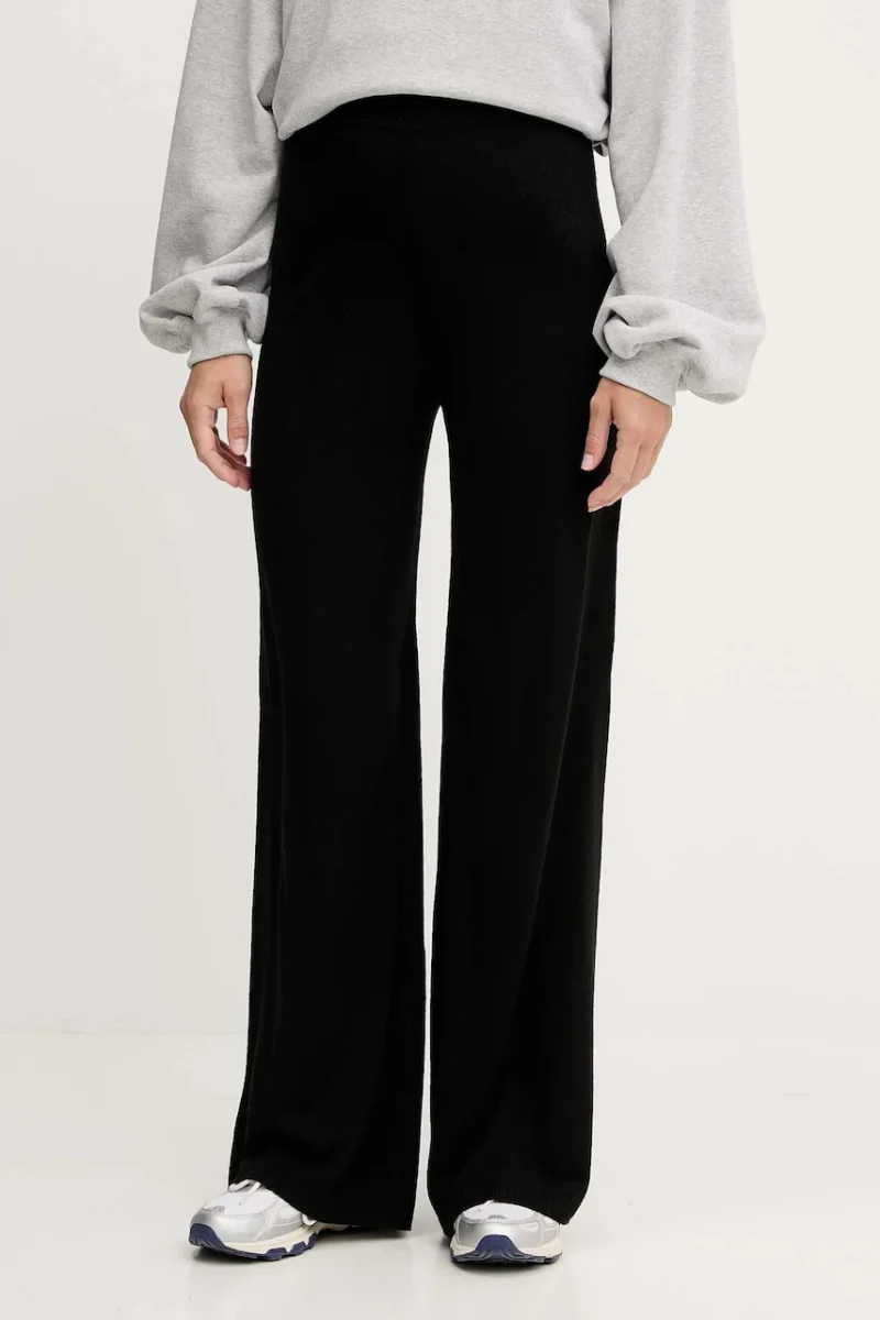 EA7 Emporio Armani pantaloni cu lână