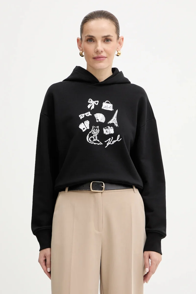 Karl Lagerfeld hanorac de bumbac