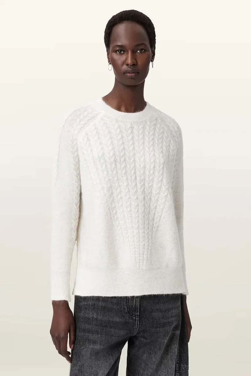 AllSaints pulover din amestec de mohair KIT