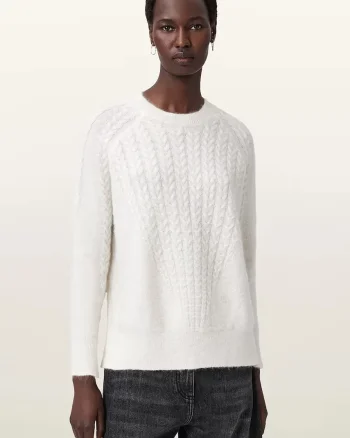 AllSaints pulover din amestec de mohair KIT