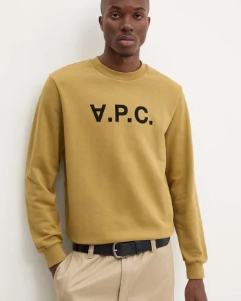 A.P.C. hanorac de bumbac sweat standard grand vpc GOTS