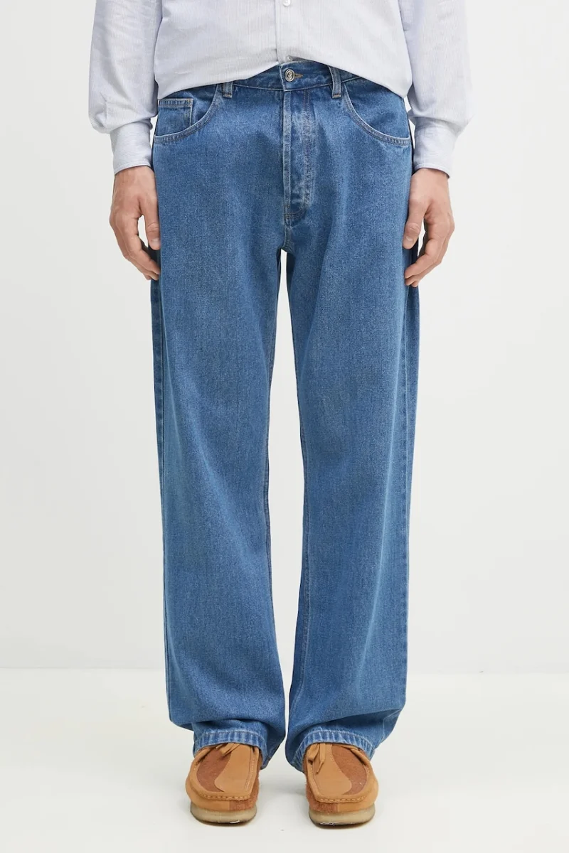 No Problemo blugi din bumbac Bagi Jean