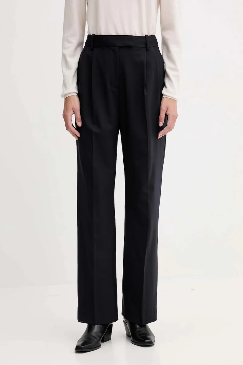 Tommy Hilfiger pantaloni cu lână