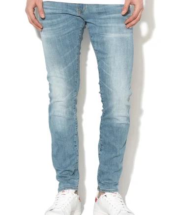 Blugi skinny fit Revend, Albastru lavanda