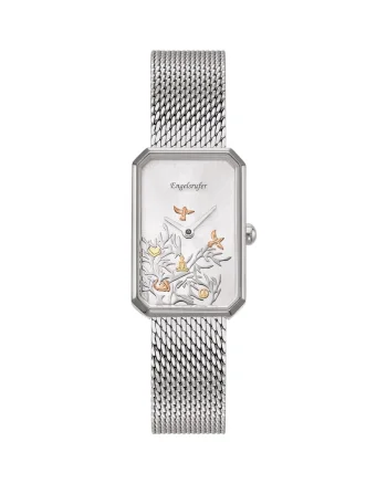 Ceas de dama  ERWA-TREE01-MS-RS, Quartz, 18mm, 5ATM