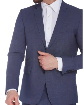 Sacou barbati,  Nelson-S 5345, Albastru navy
