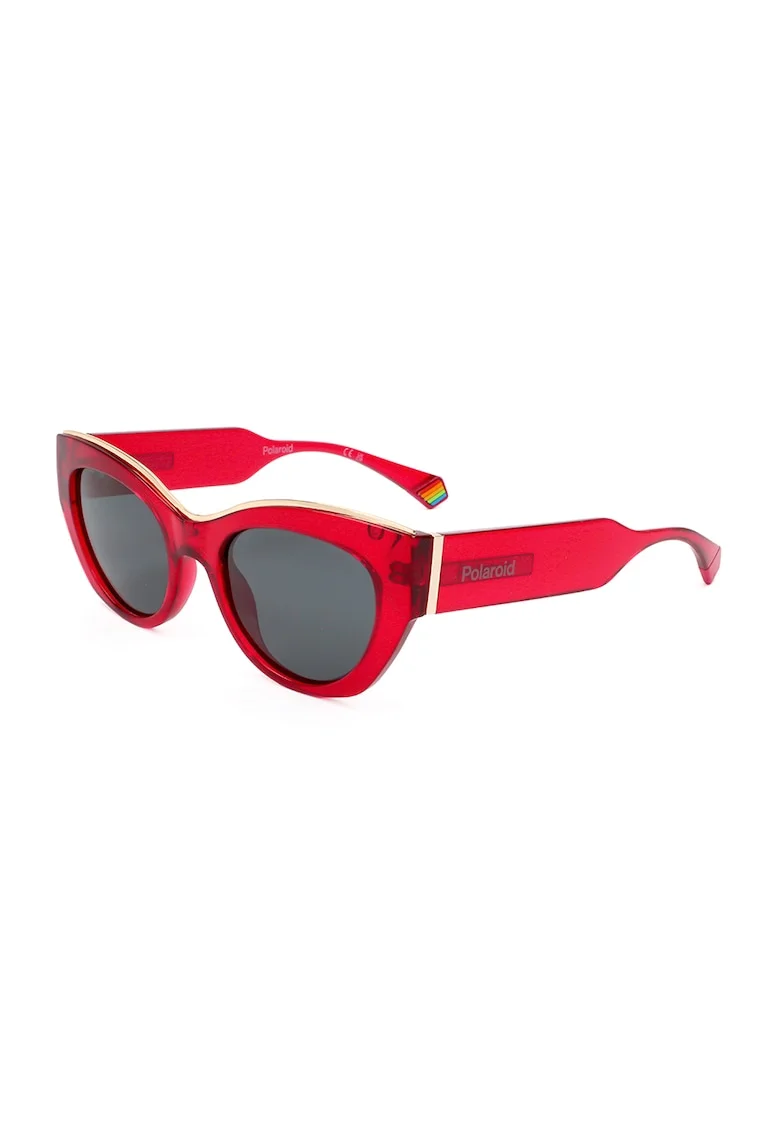Ochelari de soare cat-eye, Rosu