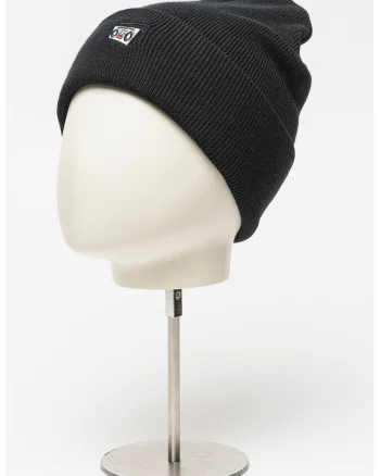 Caciula cu broderie Prime, Negru