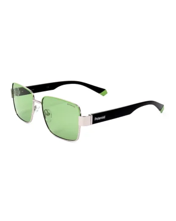 Ochelari de soare dreptunghiulari unisex, Negru