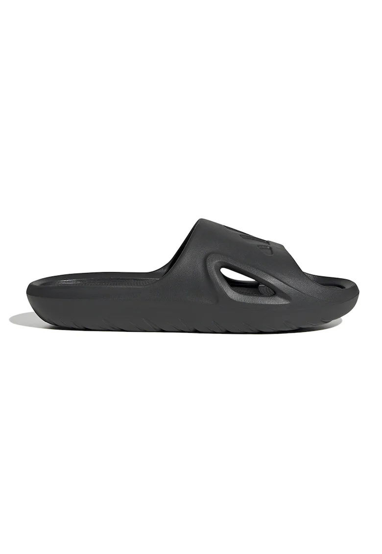 Papuci unisex cu logo Adicane, Negru