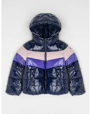 Geaca in dungi, Violet/Roz prafuit/Bleumarin