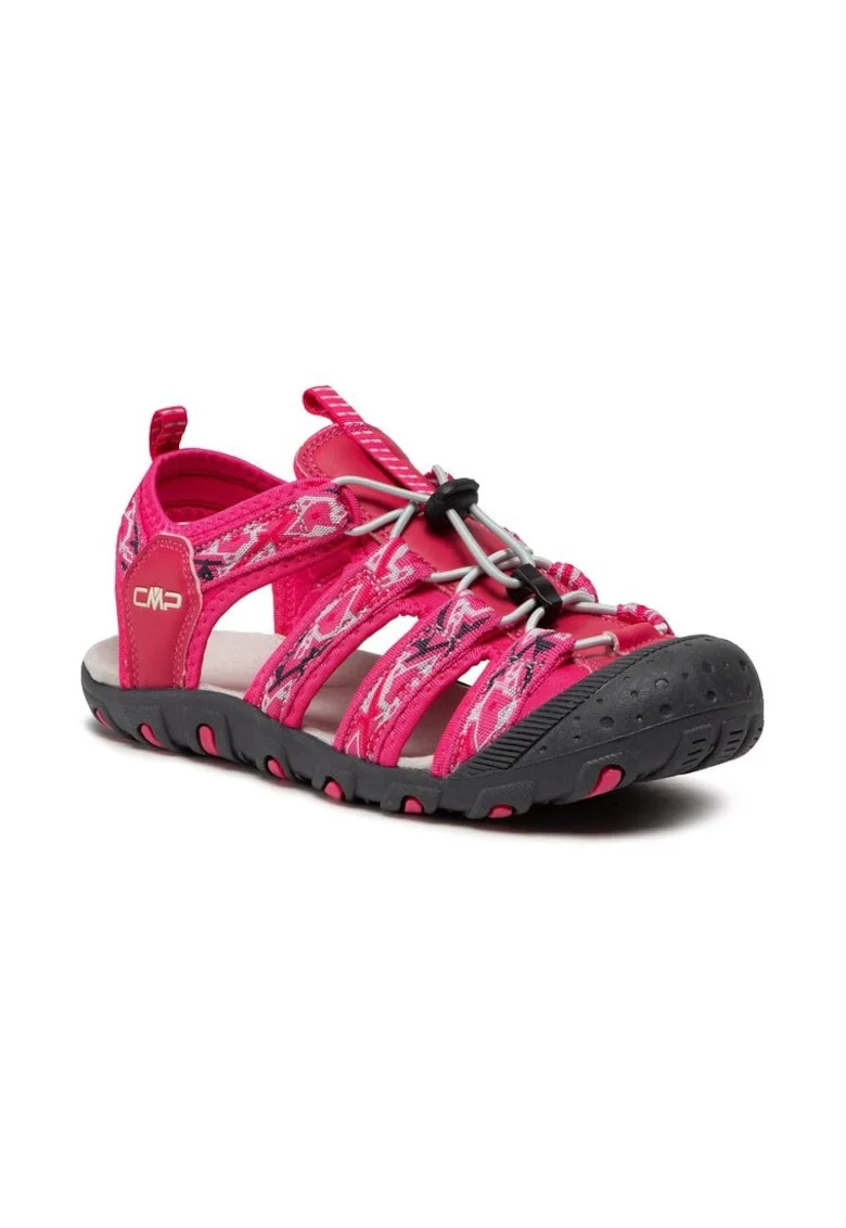 Sandale dama,  Piele ecologica, Roz