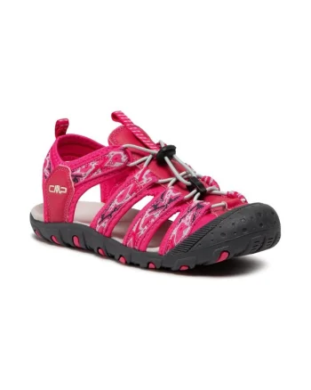 Sandale dama,  Piele ecologica, Roz