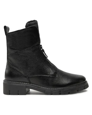 Ghete dama  304398971, Piele naturala, 36.5 EU, Negru