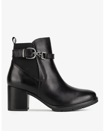 Ghete dama  5903419293115, Piele naturala, Negru, Negru