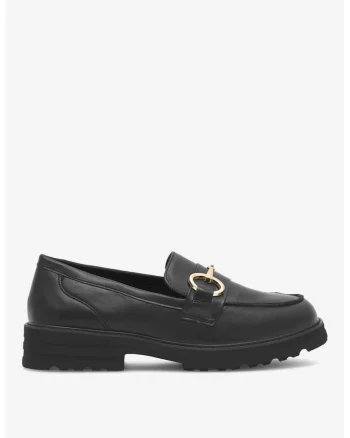 Mocasini dama  5903698013244, Sintetic, Negru, Negru