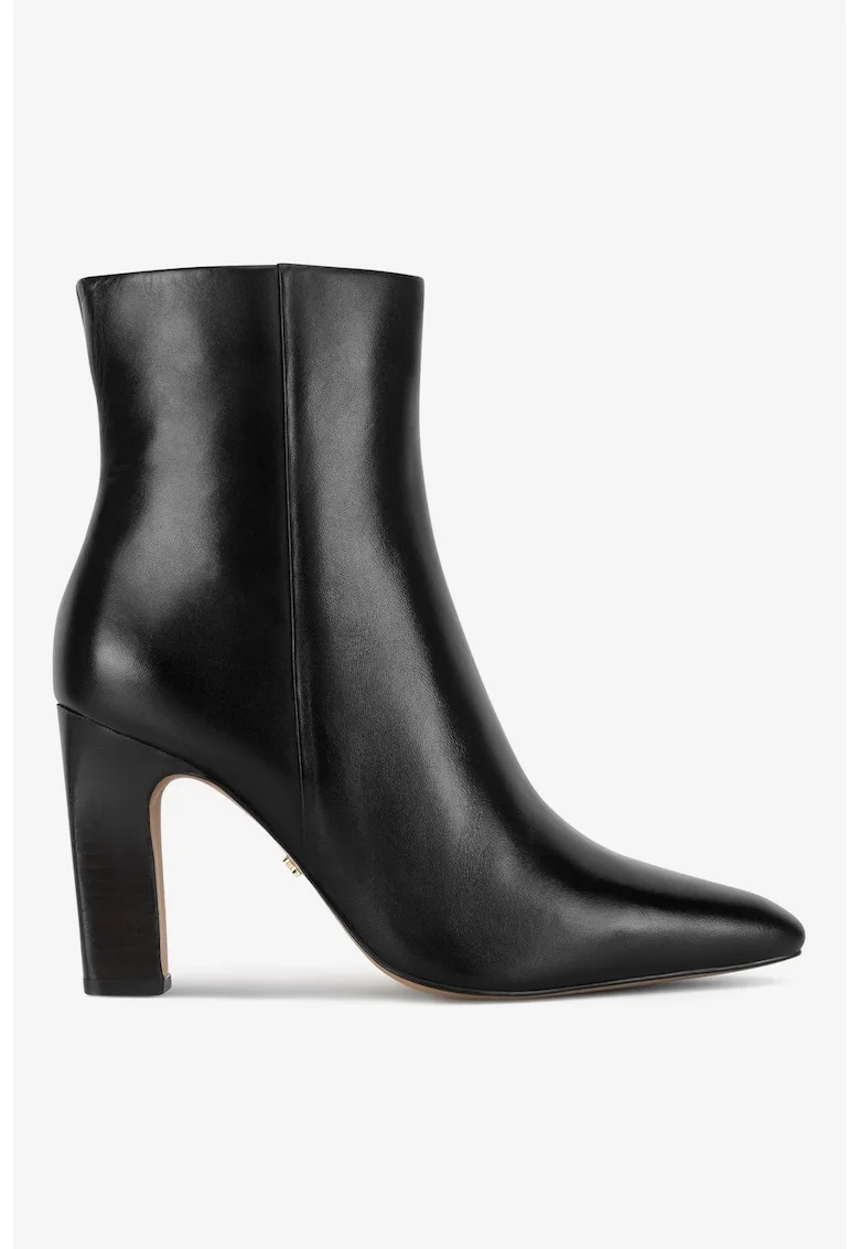 Ghete dama  5905588828303, Piele naturala, Negru, Negru