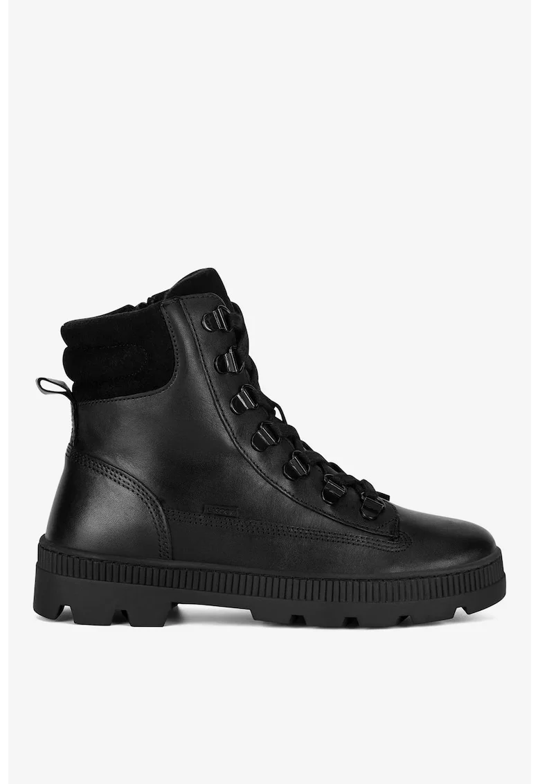 Ghete dama  5905588906797, Piele naturala, Negru, Negru