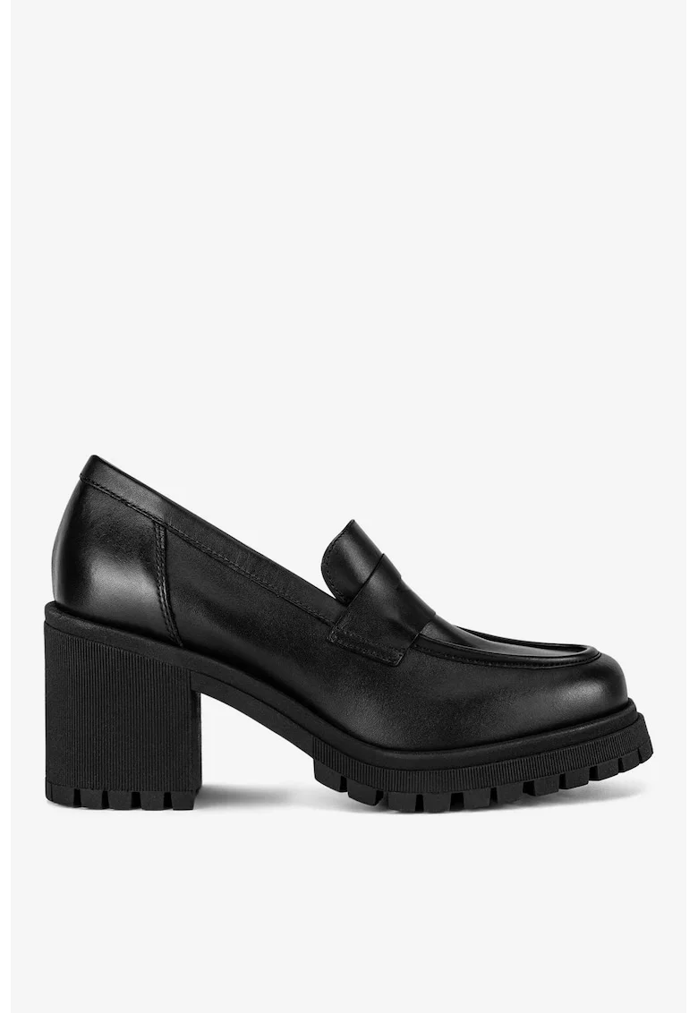 Pantofi dama  5905588913092, Piele naturala, Negru, Negru