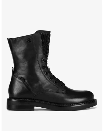 Ghete dama  5905588997047, Piele naturala, Negru, Negru