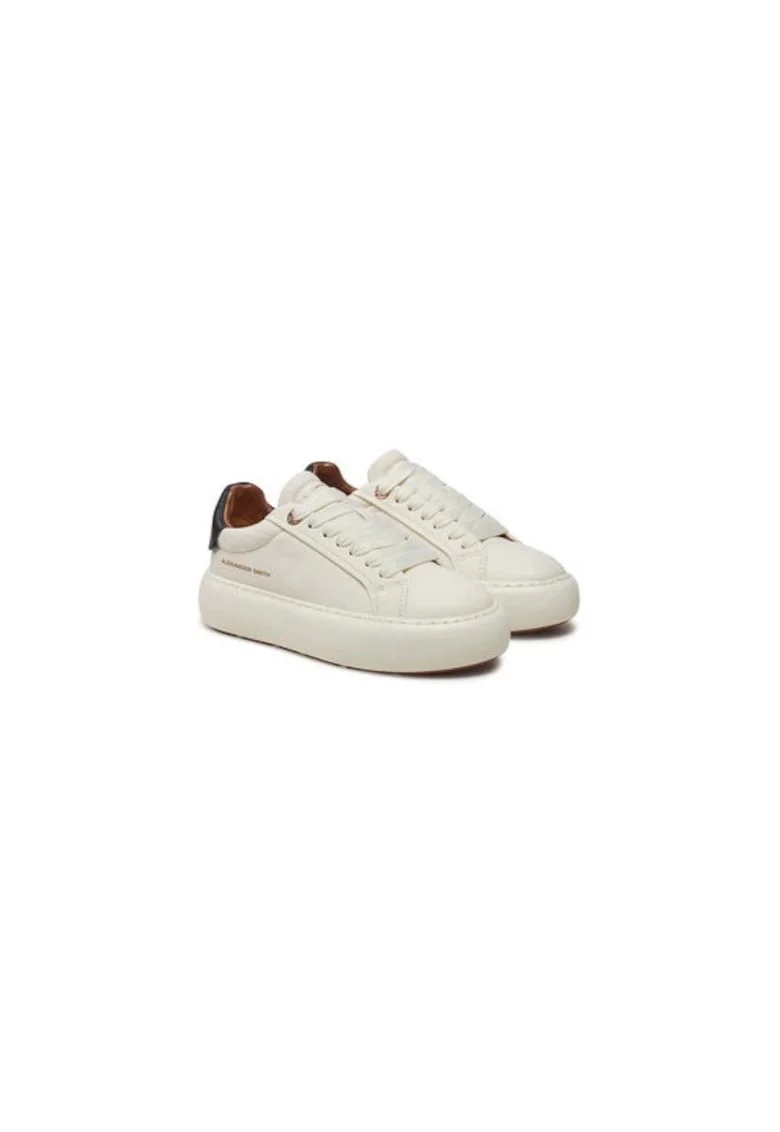 Pantofi sport dama  305200273, Piele ecologica, Alb, Alb