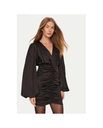 Rochie Dama,  304886737, Poliester, Negru, Negru