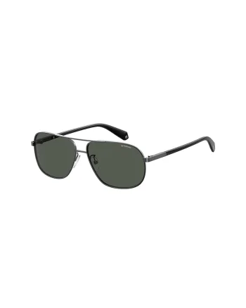 Ochelari de soare aviator, cu lentile polarizate si rame metalice