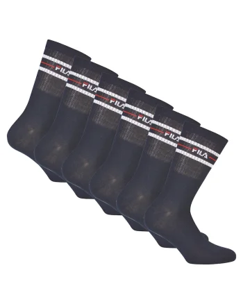 Set de sosete lungi unisex cu logo - 6 perechi