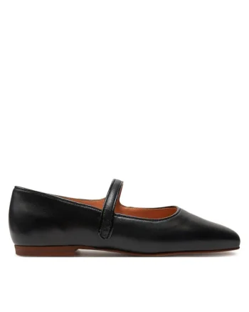 Balerini  304009594, Piele naturala, Negru, Negru