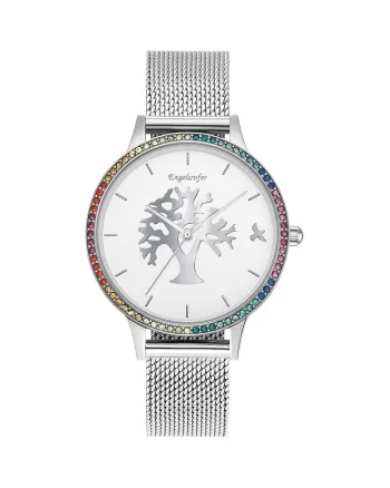 Ceas de dama  ERWA-TREE02-MS-MSZM, Quartz, 34mm, 5ATM