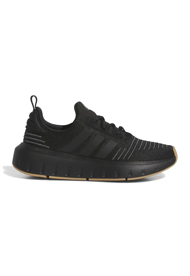 Pantofi sport cu insertii de plasa Swift Run, Negru