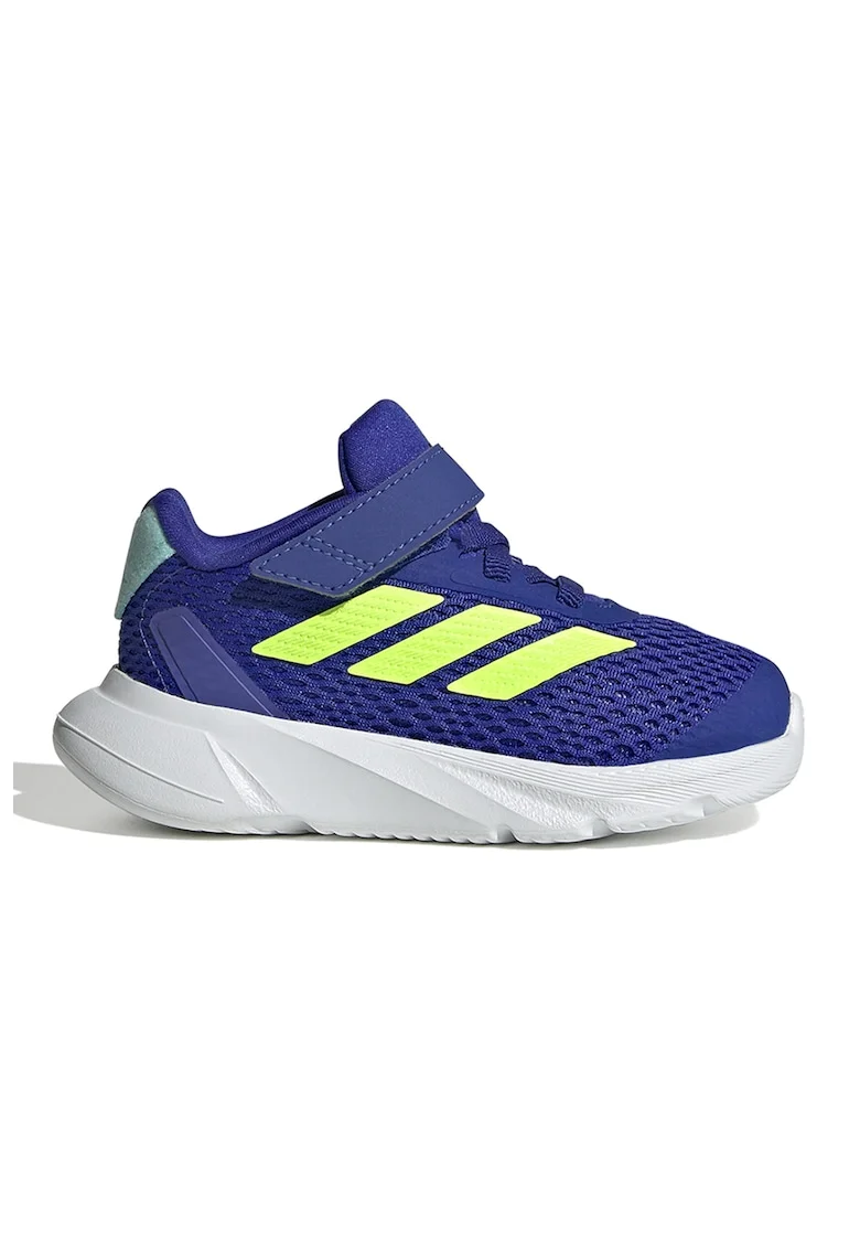 Pantofi sport cu insertii de plasa Duramo, Albastru royal/Verde lime