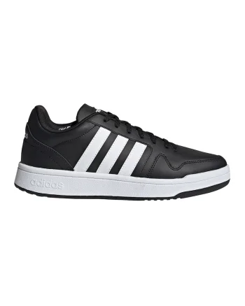 Pantofi sport din piele Postmove, Alb/Negru