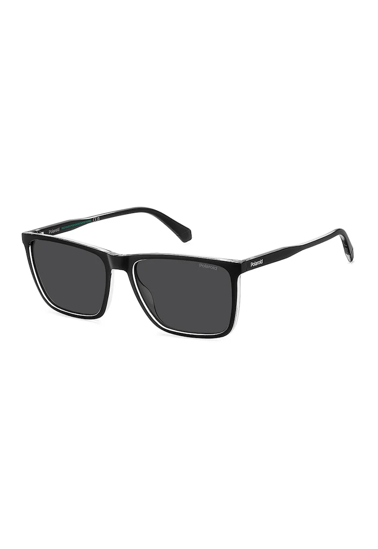 Ochelari de soare cu logo, Negru