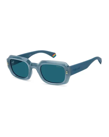 Ochelari de soare unisex cu lentile polarizate, Albastru lavanda