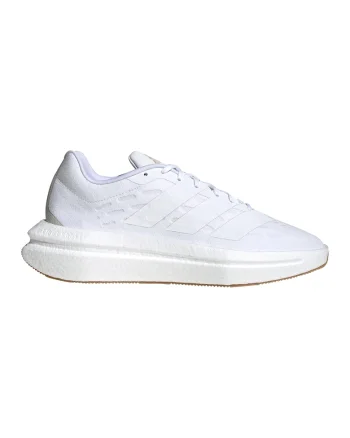 Pantofi sport cu platforma cu talpa wedge Flowboost, Alb optic