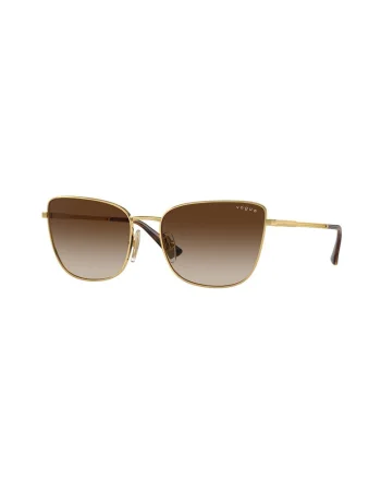 Ochelari de soare cat-eye, Auriu