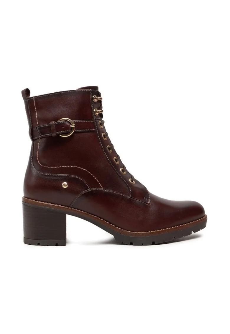 Botine dama,  304359, Piele naturala, Maro1