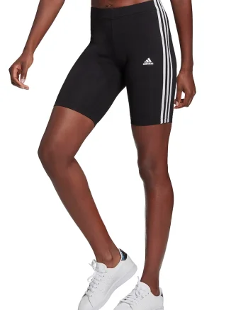 Colant scurti cu talie inalta Essentials, Alb/Negru