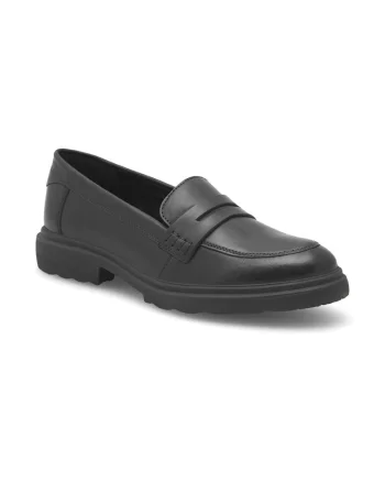 Pantofi dama,  383826, Piele naturala, Negru