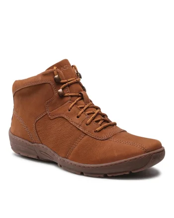 Pantofi barbati,  5904862007304, Piele nabuc, Maro, Maro