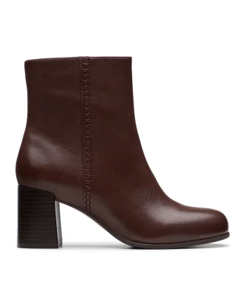 Ghete de piele Keirsta Faye, Maro cognac